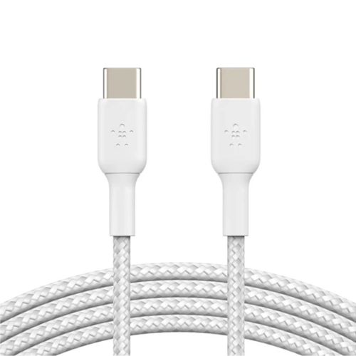Belkin USB-C - USB-C Braided Cable 1m White