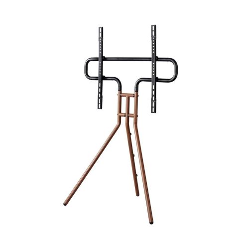 HAMA Easel Design TV Stand 191 cm (75") Variable Height Walnut Wood Look