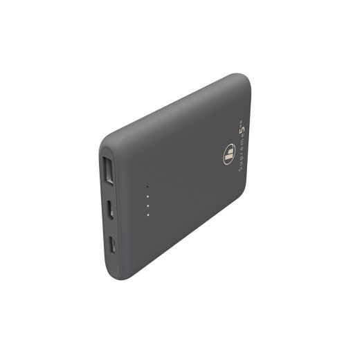 باور بانك هاما 5HD سوبريم 5000 مللي أمبير لون رمادي HAMA188306