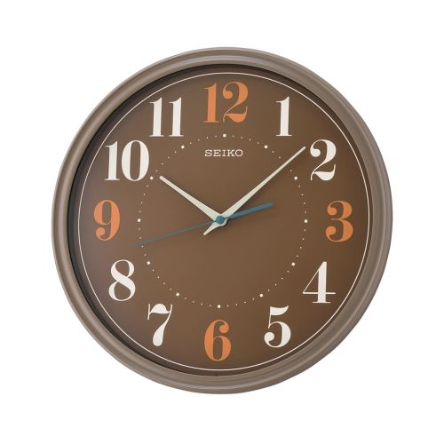 ساعة حائط سيكو برواز بلاستيك QXA740B