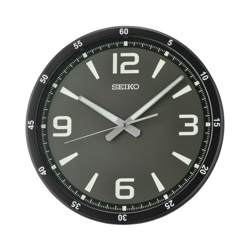 ساعة حائط سيكو برواز بلاستيك QXA809K