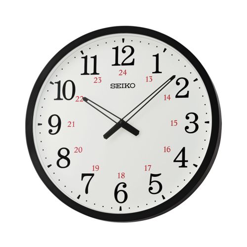 ساعة حائط سيكو برواز بلاستيك QXA819K