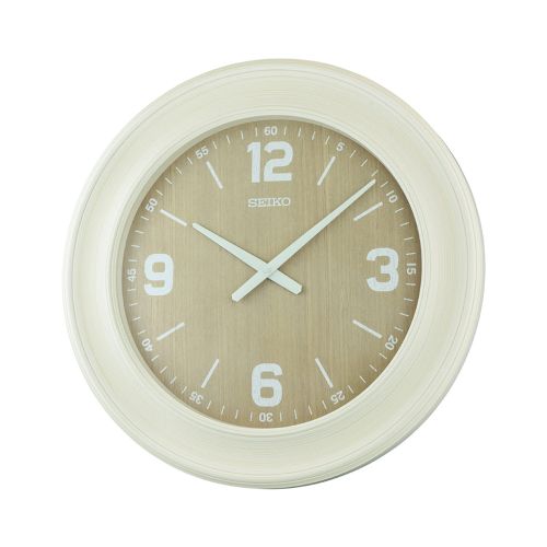 ساعة حائط سيكو برواز بلاستيك QXA839W
