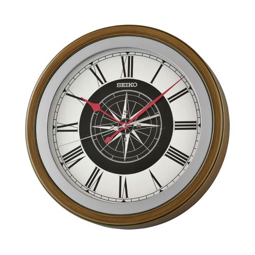 ساعة حائط سيكو برواز بلاستيك QXA844B