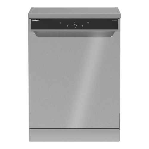 غسالة أطباق شارب 14 فرد 60 سم انفرتر شاشة ديجيتال 10 برامج استانلس QW-V1014A-SS