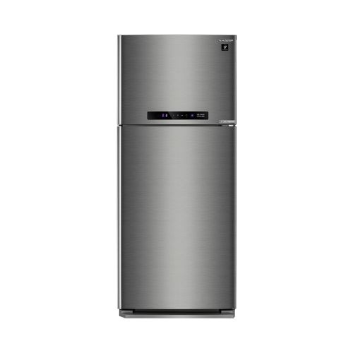 ثلاجة شارب انفرتر ديجيتال 450 لتر استانلس غامق SJ-PV58G-DST
