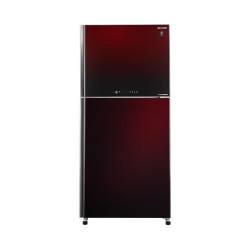 ثلاجة شارب انفرتر نوفروست 396 لتر أحمر SJ-GV48G-RD