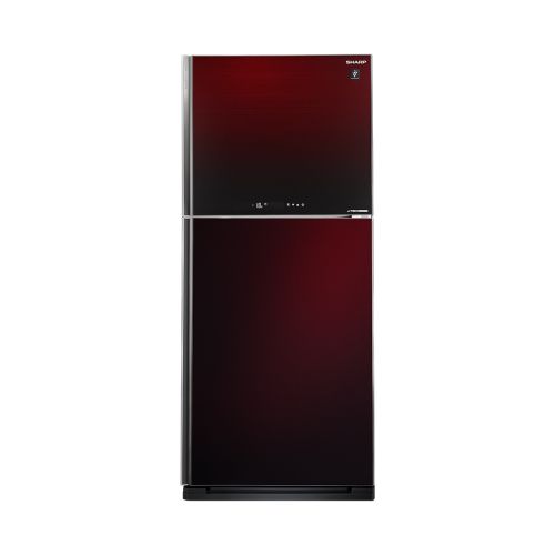 ثلاجة شارب انفرتر نوفروست 450 لتر أحمر SJ-GV58G-RD
