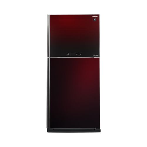 ثلاجة شارب انفرتر نوفروست 480 لتر أحمر SJ-GV63G-RD