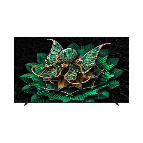 شاشة تي سي إل 4K سمارت بدون فريم QD-Mini LED 115 بوصة ريسيفر داخلي 115C7K