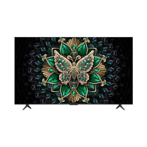 شاشة تي سي إل 4K سمارت بدون فريم QD-Mini LED 75 بوصة ريسيفر داخلي 75C6K